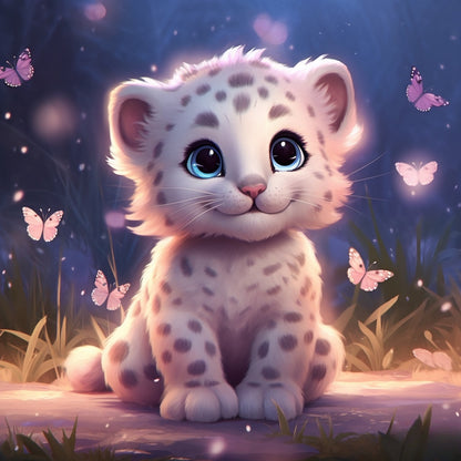 Snow Leopard | Diamond Painting