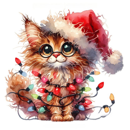 Abyssinian Cat | Diamond Painting