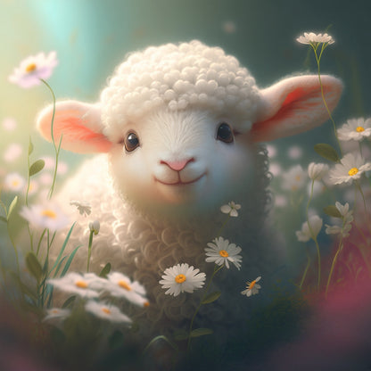 Sheep | Diamond Painting
