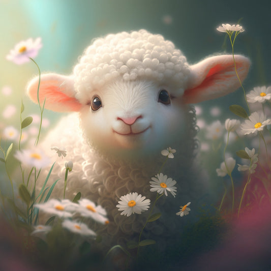 Sheep Goat Alpaca | Diamond Painting