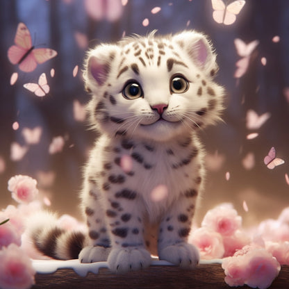 Snow Leopard | Diamond Painting