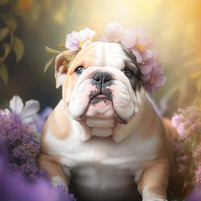 English Bulldog Dog | Diamond Painting