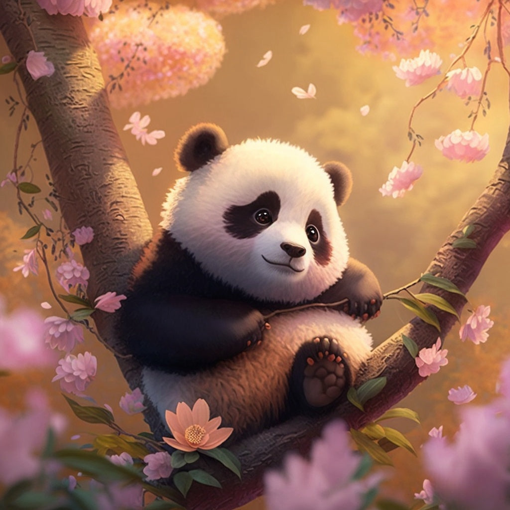 Panda | Diamond Painting