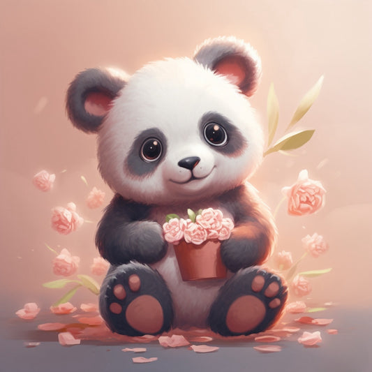 Panda | Diamond Painting