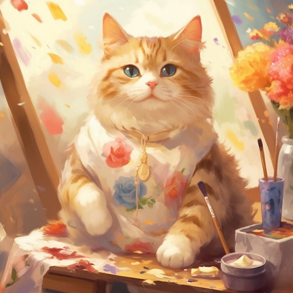 Cat | Diamond Painting