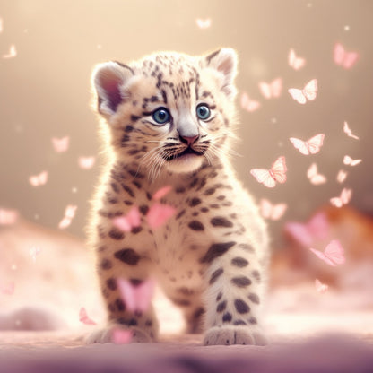 Snow Leopard | Diamond Painting