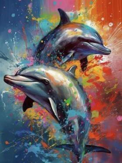 Dolphin | Diamond Painting