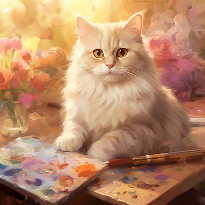 Maine Coon Cat | Diamond Painting