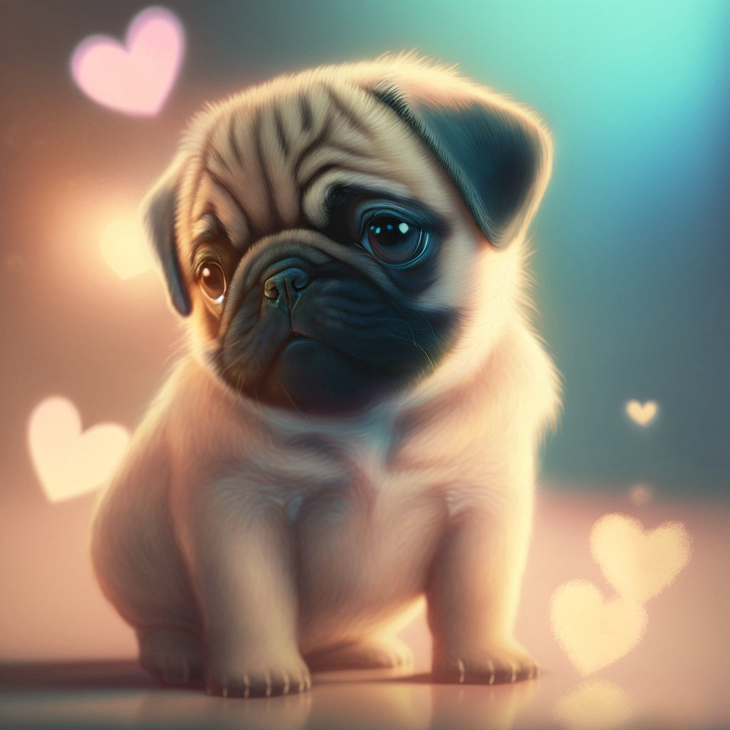 Pug Dog | Diamond Painting