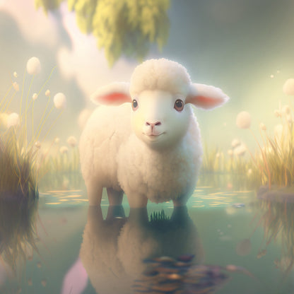 Sheep | Diamond Painting