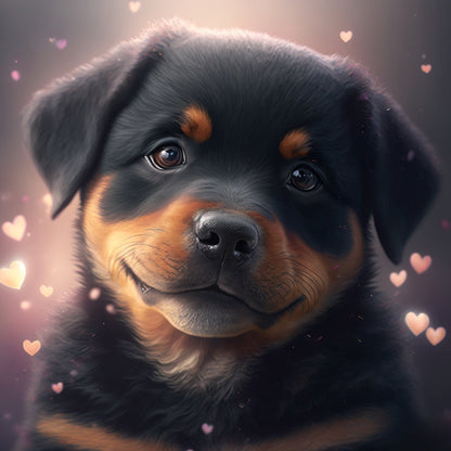 Rottweiler Dog | Diamond Painting