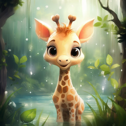 Giraffe | Diamond Painting