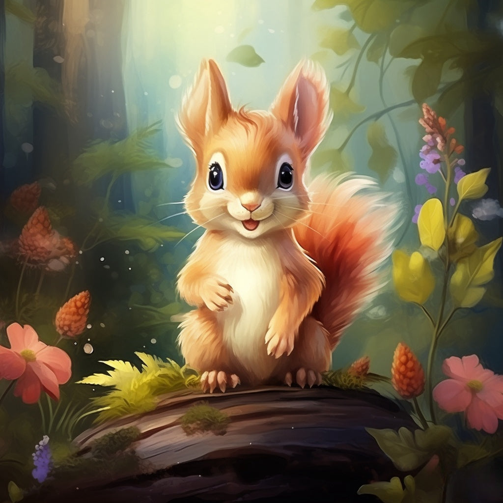 Squirrel | Diamond Painting