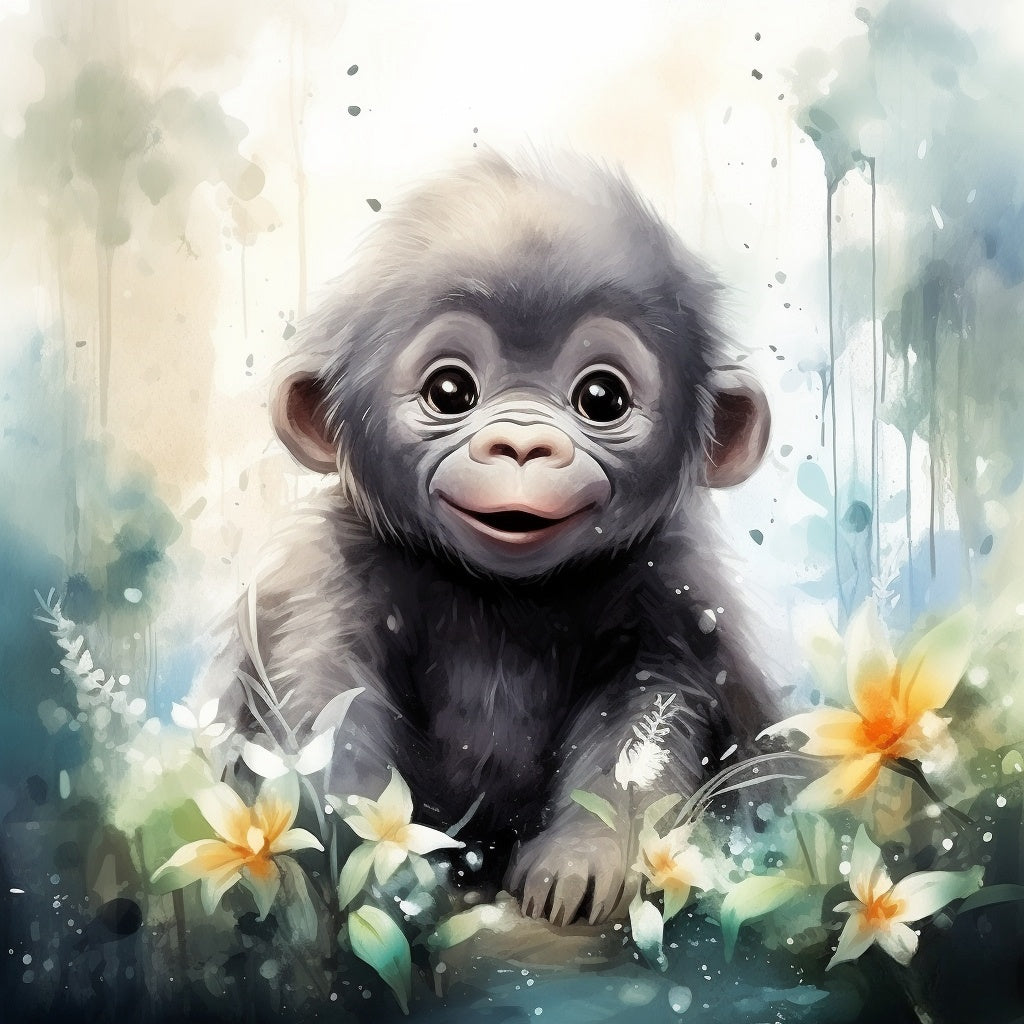 Gorilla Monkey | Diamond Painting