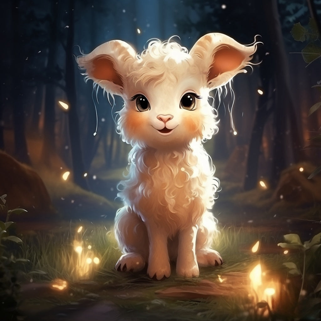 Sheep Goat Alpaca | Diamond Painting