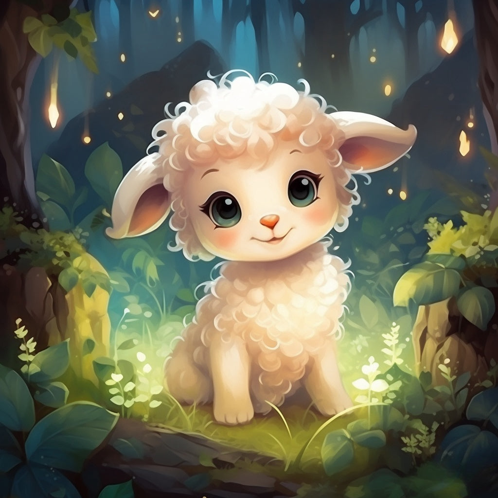 Sheep Goat Alpaca | Diamond Painting