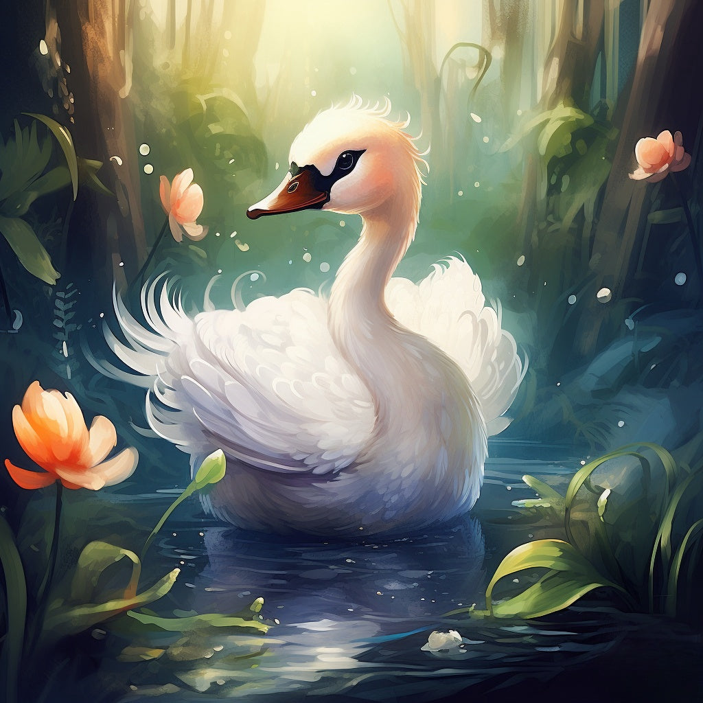 Swan | Diamond Painting