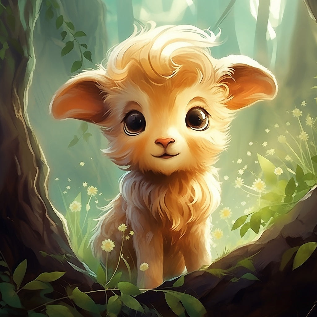 Sheep Goat Alpaca | Diamond Painting