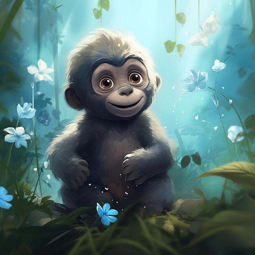 Gorilla Monkey | Diamond Painting