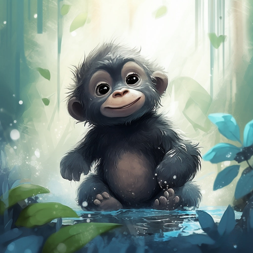 Gorilla Monkey | Diamond Painting