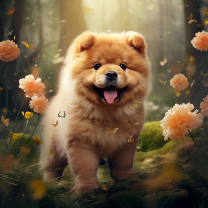 Chow Chow Dog | Diamond Painting