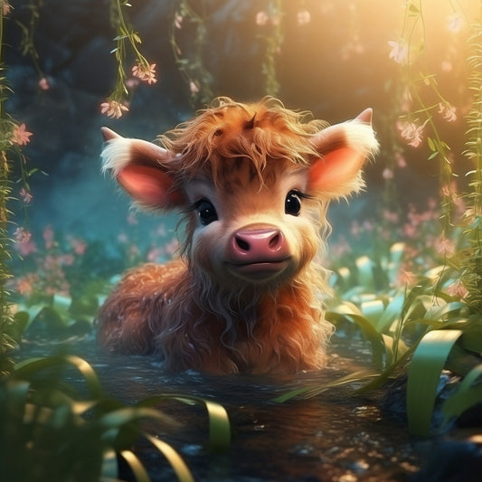 Highland Cow | Diamond Painting