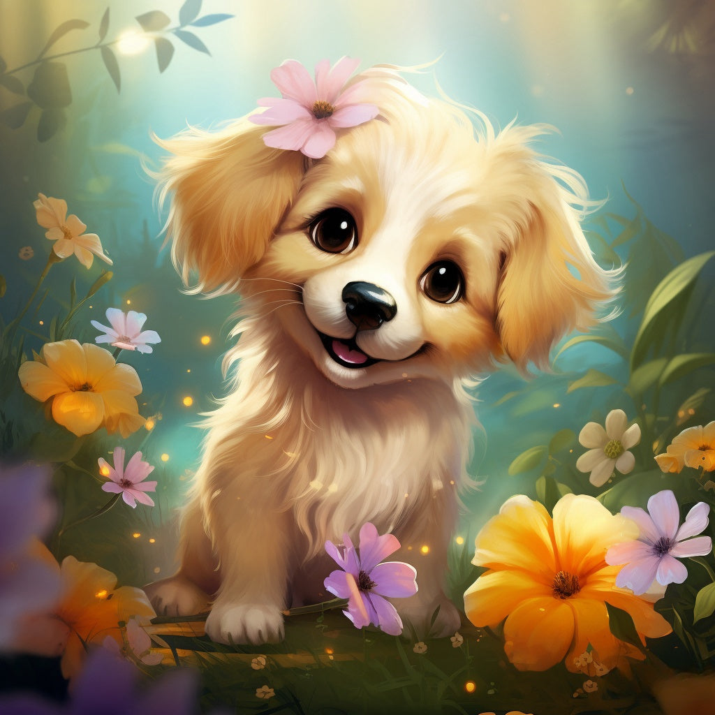 Dog | Diamond Painting