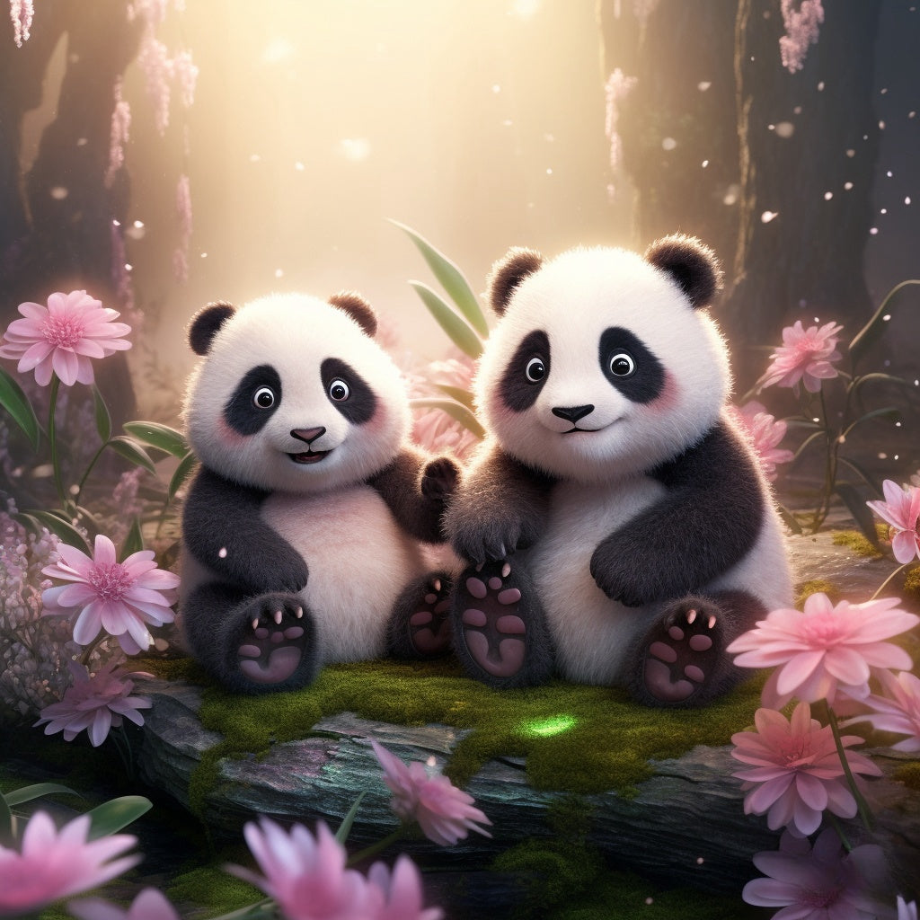 Panda | Diamond Painting