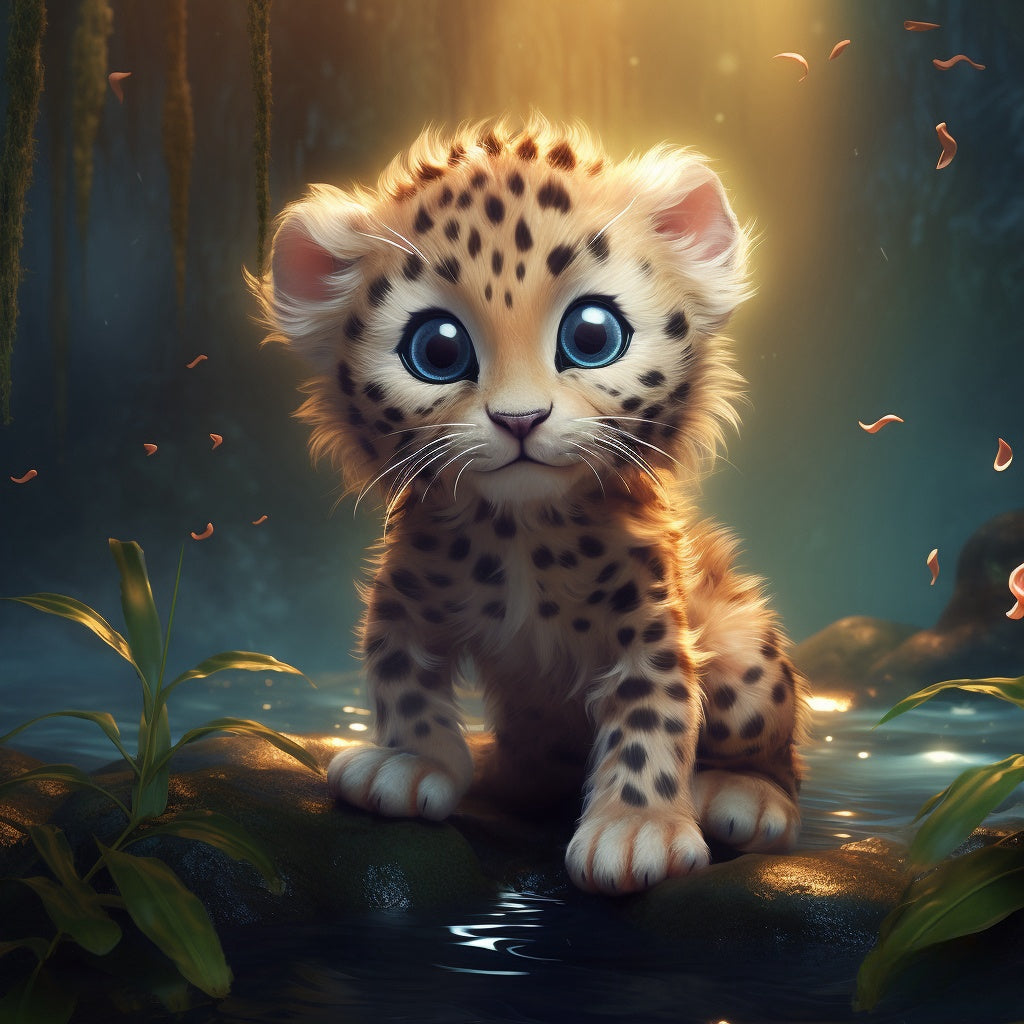 Leopard Cheetah | Diamond Painting