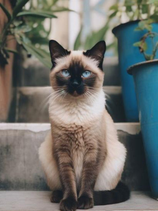 Siamese Cat | Diamond Painting