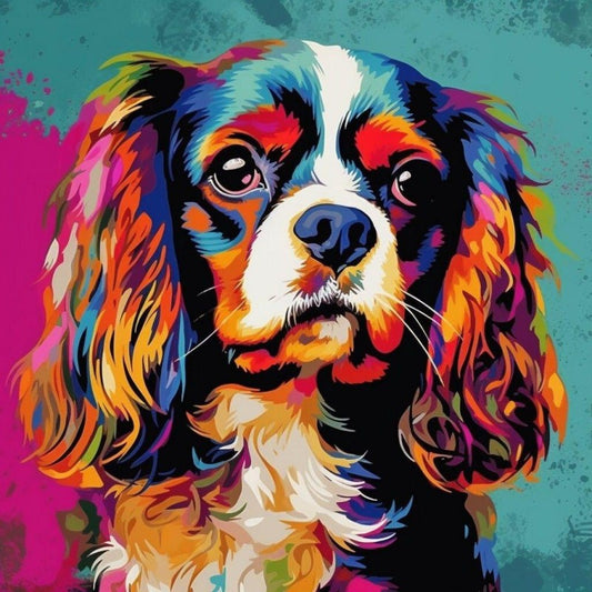 Dog Cavalier King Charles Spaniel | Diamond Painting