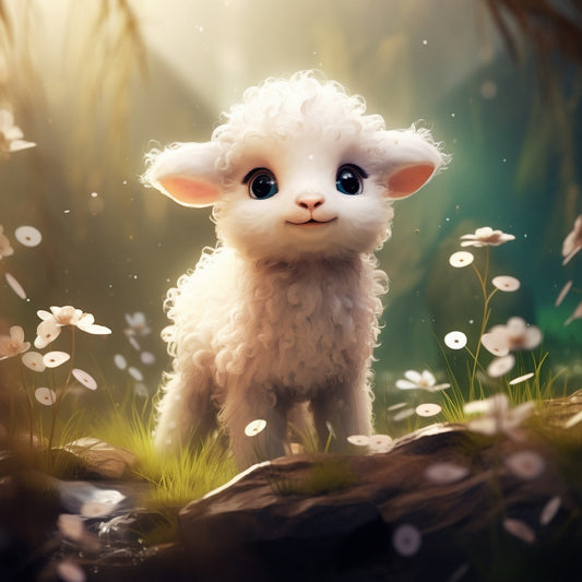 Sheep Goat Alpaca | Diamond Painting