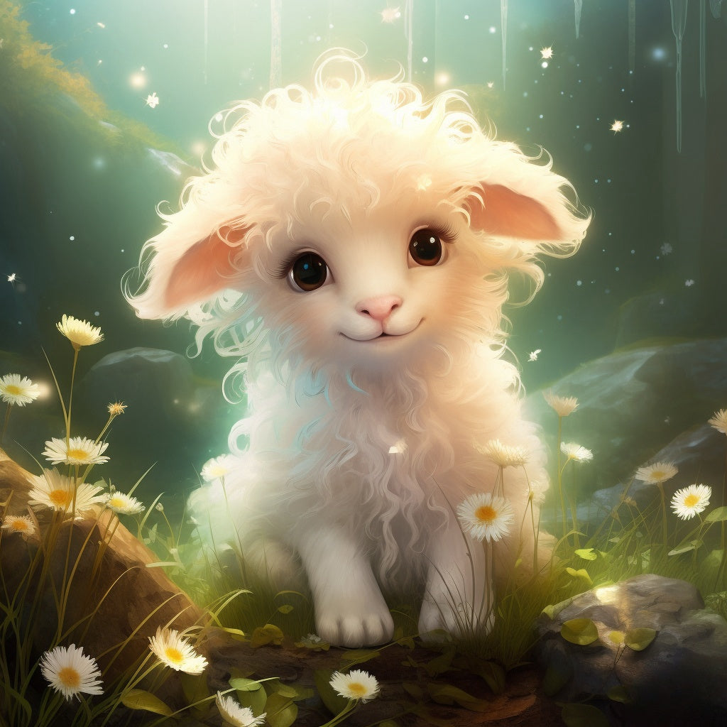 Sheep Goat Alpaca | Diamond Painting