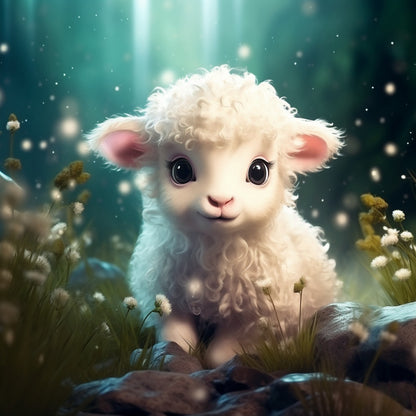 Sheep | Diamond Painting