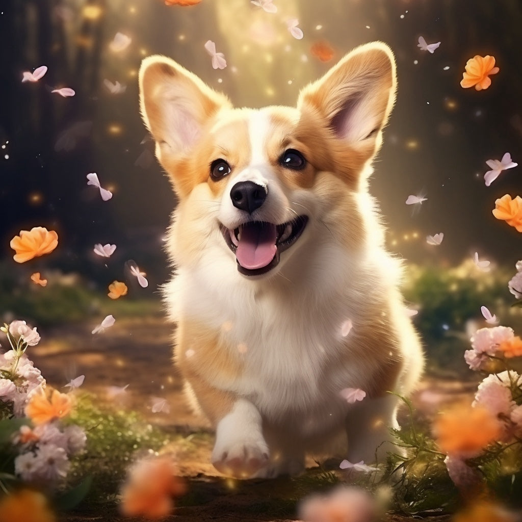 Corgi Dog | Diamond Painting