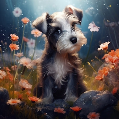 Dog Schnauzer | Diamond Painting