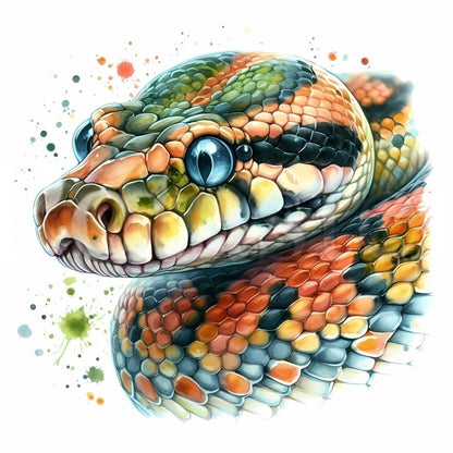 Rattlesnake | Diamond Painting