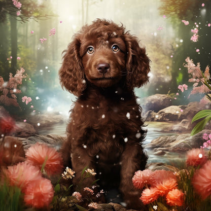 Poodle | Diamond Painting