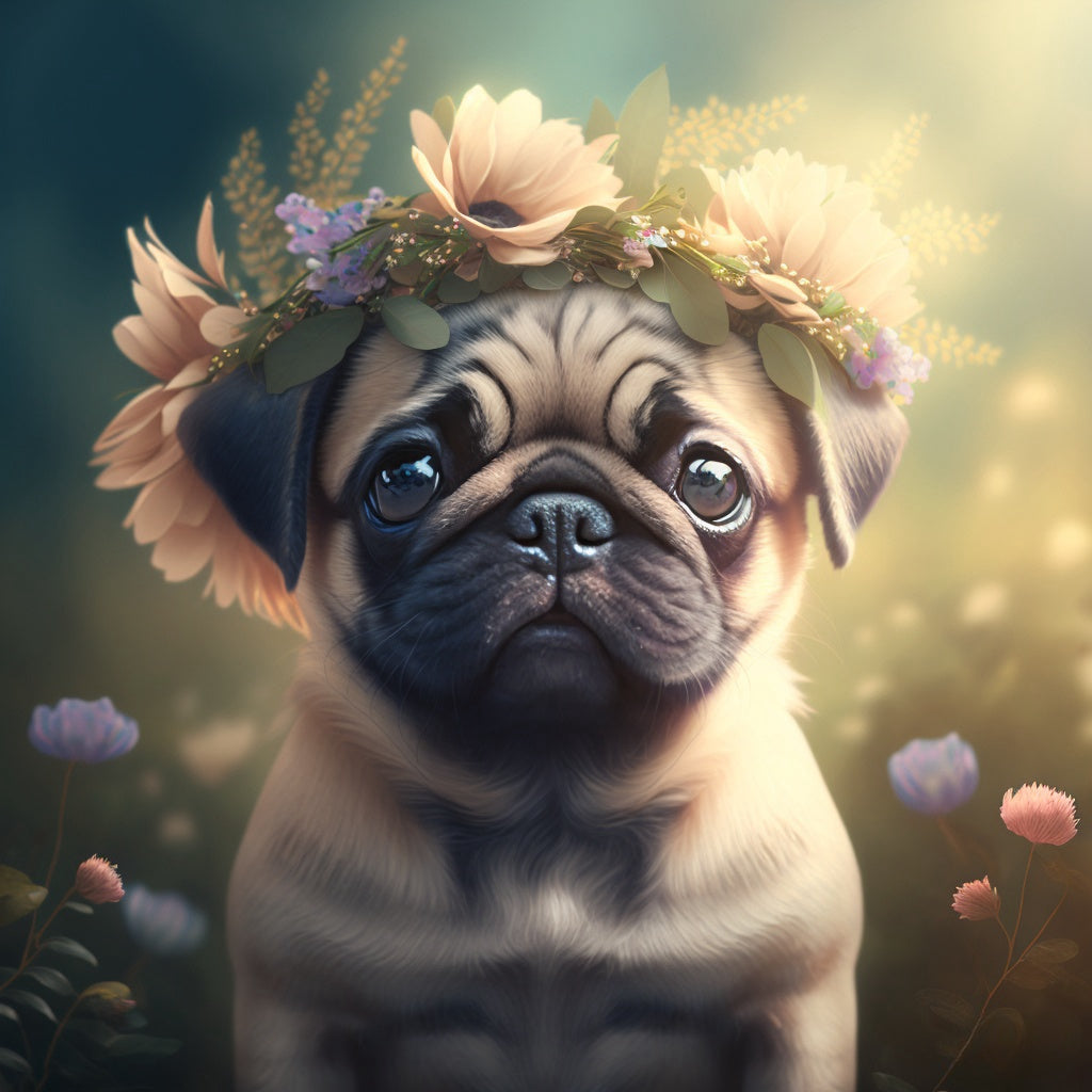 Pug Dog | Diamond Painting