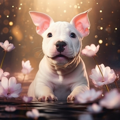 Bull Terrier Dog | Diamond Painting