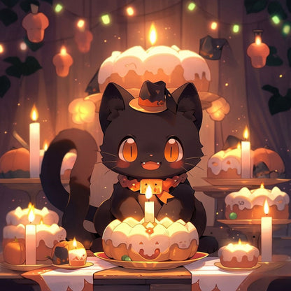 Black Cat | Diamond Painting