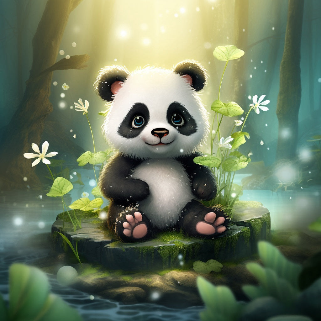 Panda | Diamond Painting