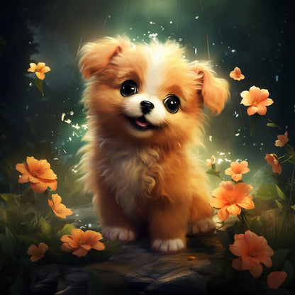 Dog | Diamond Painting