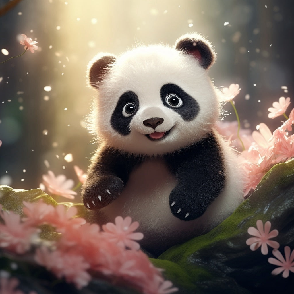 Panda | Diamond Painting