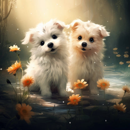 Maltese Dog | Diamond Painting