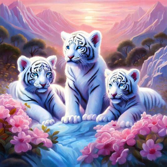 White Tiger | Diamond Painting