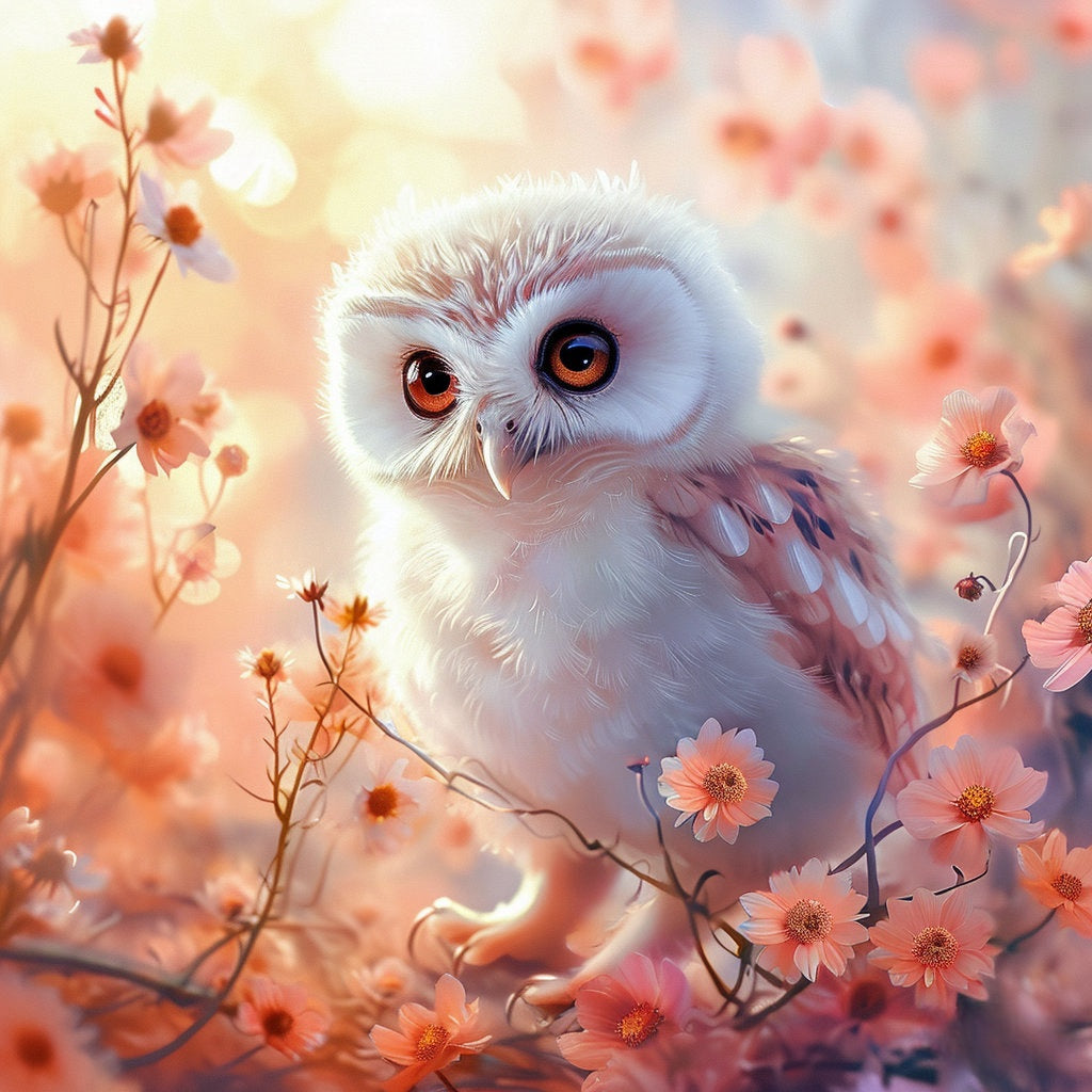 White Owl | Diamond Painting