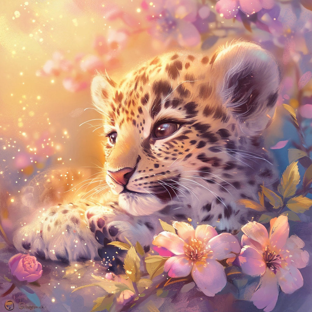 Leopard Cheetah | Diamond Painting