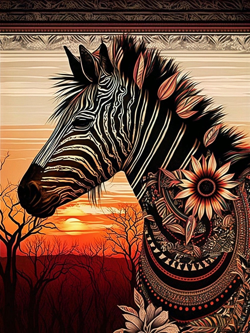 Zebra | Diamond Painting