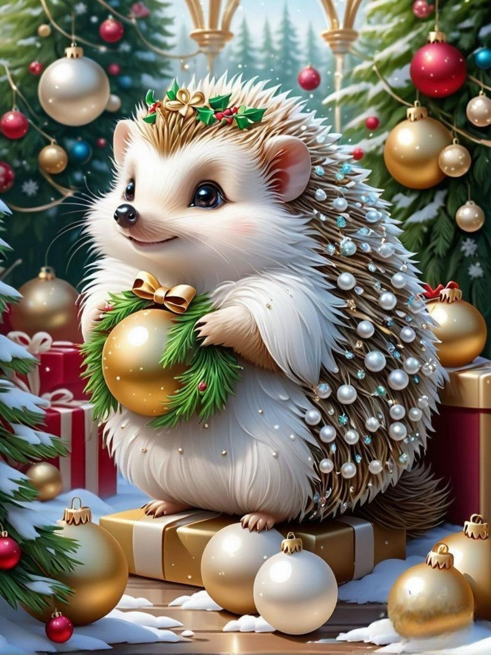 Hedgehog | Diamond Painting